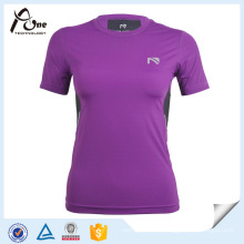 Purple T Shirt Compression Clothing Compression Wear